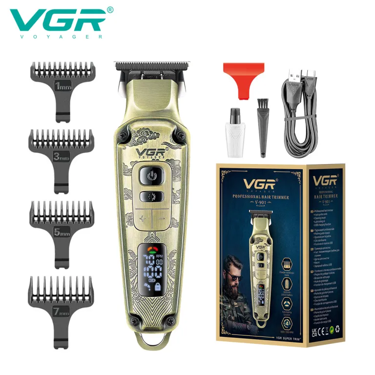 ماشین اصلاح موی حرفه‌ای سالنی VGR V-256 برای آرایشگران