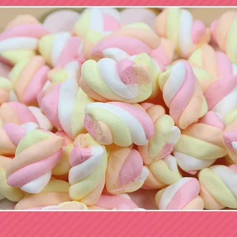 مارشمالو رنگی مخلوط فله‌ای عمده، مواد اولیه سفید خالص برای تزئین کیک و شیرینی، اسنک کارتونی با ارسال رایگان