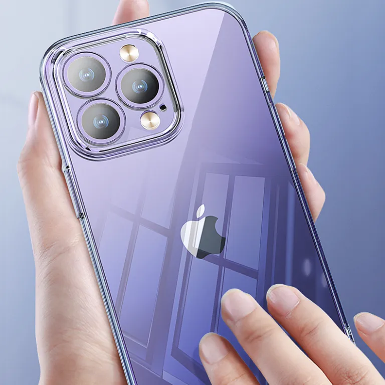 قاب گوشی اپل 18 شفاف نرم iphone17 ضد ضربه چهار گوشه باریک 15 محافظ فضایی 16pro14