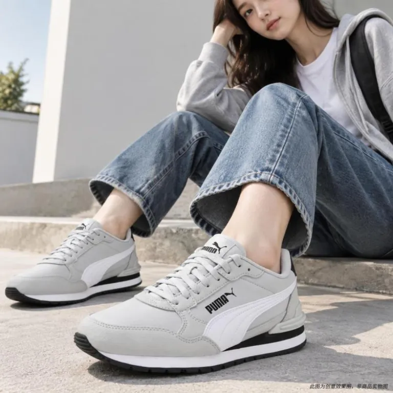 کفش ورزشی زنانه ساق کوتاه PUMA مقاوم در برابر سایش، ساده، شیک و مناسب استفاده روزمره