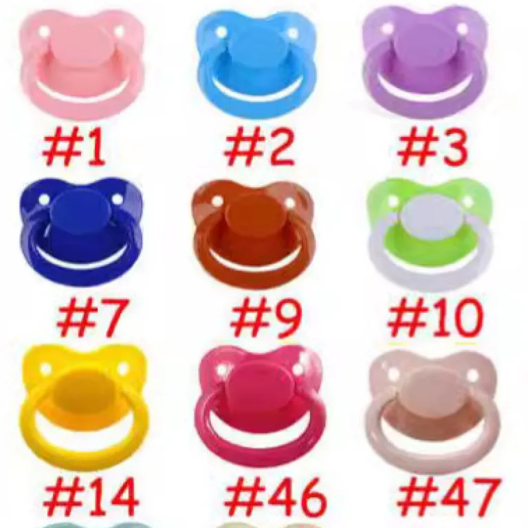پستانک بزرگسال ABDL با کیفیت بالا، طرح اروپایی، مناسب نوزاد و کودک