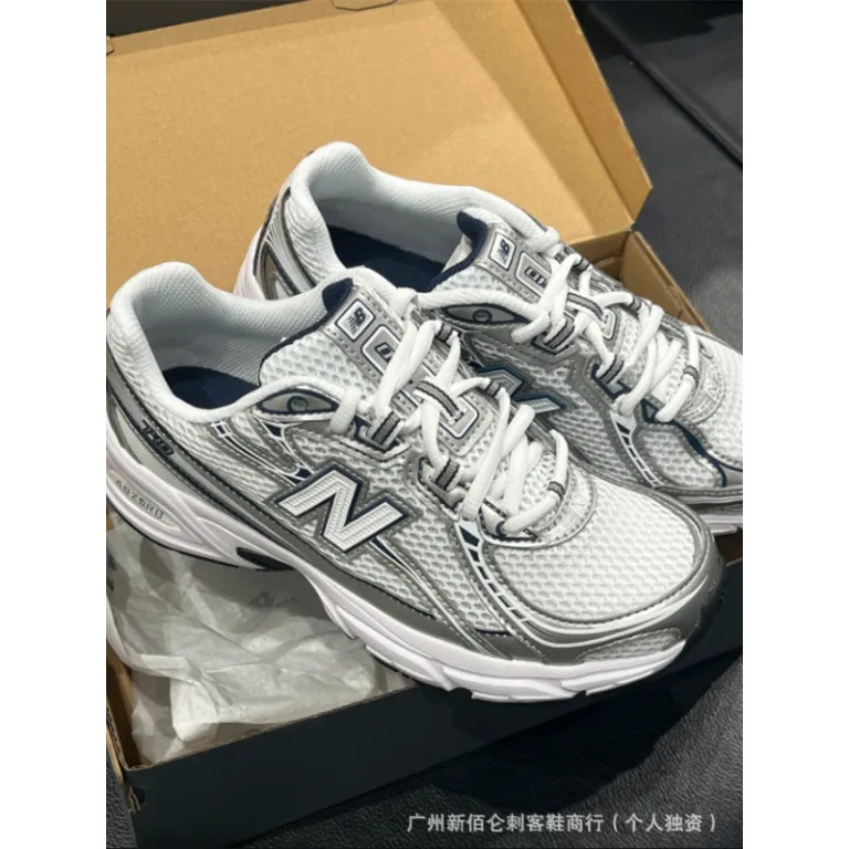 کفش ورزشی نیو بالانس مشبک اورجینال پوتیان NB740 مدل پدری جدید مناسب زوج‌ها