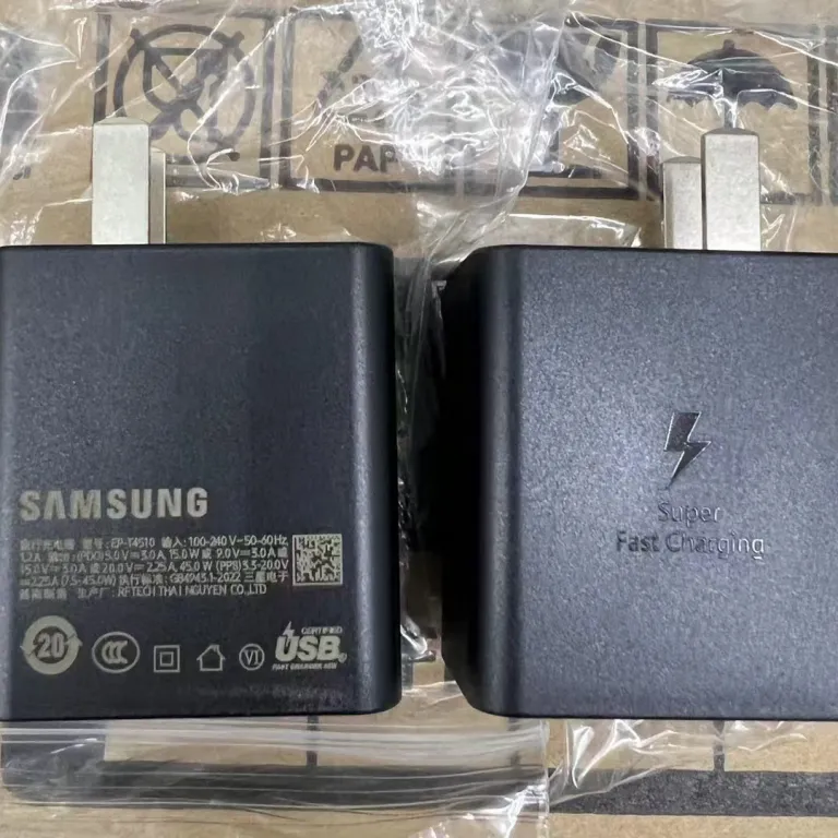 T4510 مناسب سامسونگ S22+S22Ultra شارژر موبایل تبلت پاوربانک لپ‌تاپ TYPE-C 45W