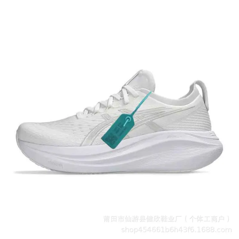 کفش دویدن مردانه آسیر GEL-NIMBUS 27 اصل خالص پوتیان با ضربه‌گیری، پشتیبانی، بازگشت انرژی و سرعت