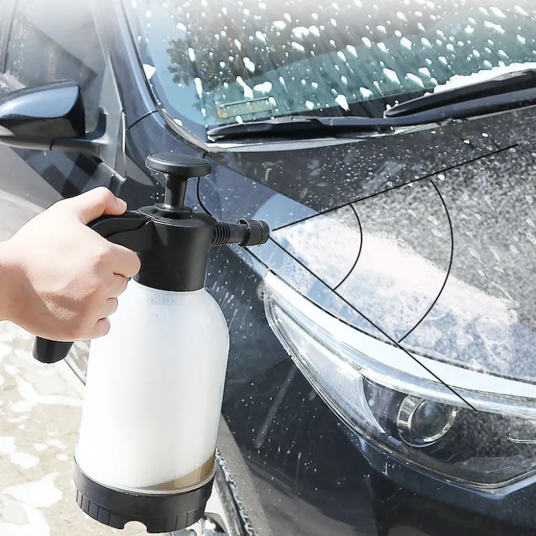 2L مخزن کف مقاوم به اسید و قلیا ابزار شست‌وشوی خودرو اسپری فشار حرفه‌ای