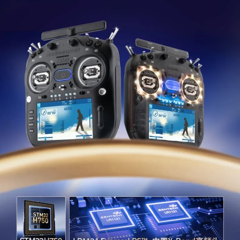 RadioMasterTX16SMK3MAX رادیو کنترل دو بانده مخصوص پهپاد FPV و مدل‌های پرنده با سنسور هال 2.4G