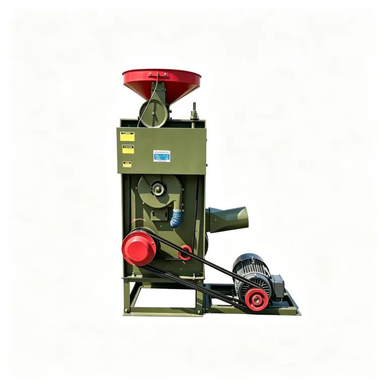 دستگاه ترکیبی پوست‌کن و سفیدکن برنج SB-10D/SB-30D با موتور دیزلی و برقی، دو کانال باد