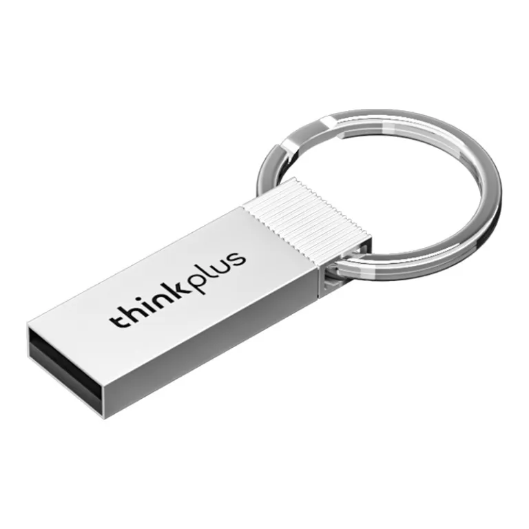 فلش مموری فلزی Lenovo ThinkPlus USB2.0 اتصال مستقیم TU201pro مناسب برای کارهای اداری و تجاری