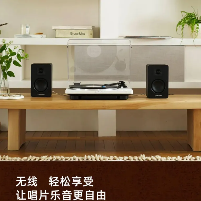 AT-LP70XBT گرامافون اتوماتیک با انتقال تسمه‌ای، صفحه‌گرام سیمی، گرامافون قدیمی خانگی