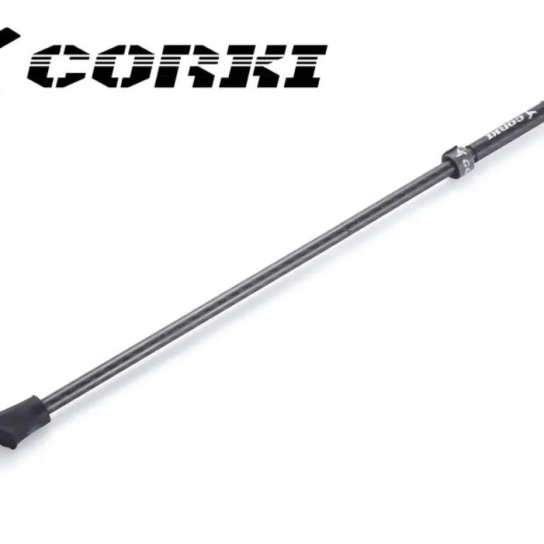 پایه نگه‌دارنده دوچرخه کوهستان و جاده CORKI فوق سبک تاشو با بست سریع فیبر کربنی مخصوص فروش برون‌مرزی