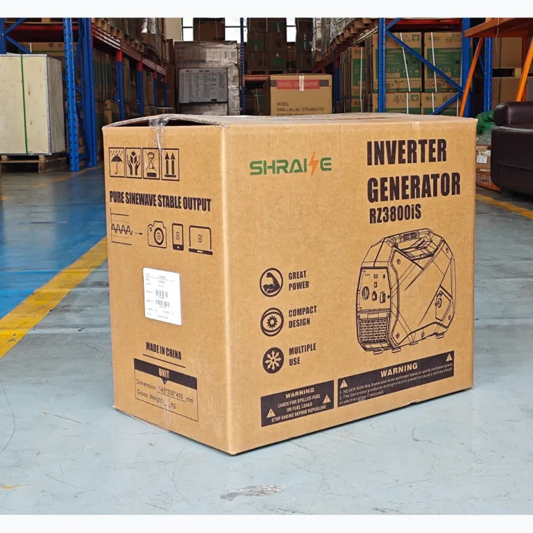 پیشنهاد ویژه موجودی 3kW ژنراتور اینورتر بنزینی قابل حمل 220V پریز ضدآب صنعتی استارت دستی