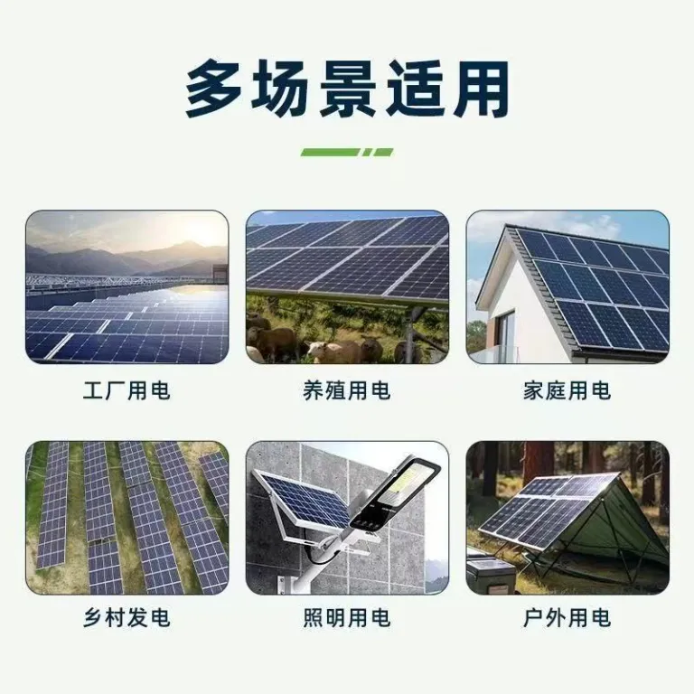 پنل تولید برق دوطرفه 720W پنل فتوولتائیک خورشیدی پنل دو شیشه مونوکریستال 620-670W700W710W پنل بزرگ با راندمان بالا