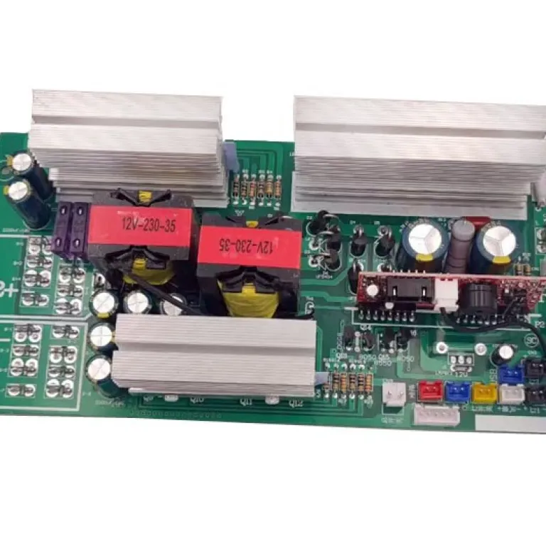مادربرد اینورتر موج اصلاح‌شده یکپارچه با باتری لیتیومی 12V24V به 220V مبدل برق قابل‌حمل برای فضای باز