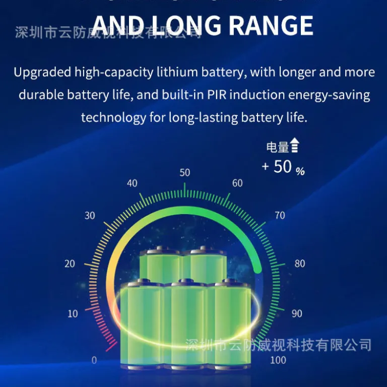 V380دوربین خورشیدی4G سه‌لنزی دو تصویره تفنگی-گوی10 زوم باتری کم‌مصرف مانیتور بی‌سیم