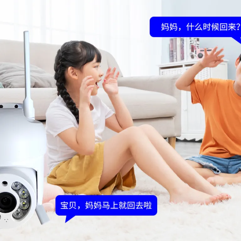 دوربین مداربسته نسخه اروپا 4G با دید در شب 300 مگاپیکسل، سیم‌کارت، مادون قرمز و کیفیت HD برای فضای باز