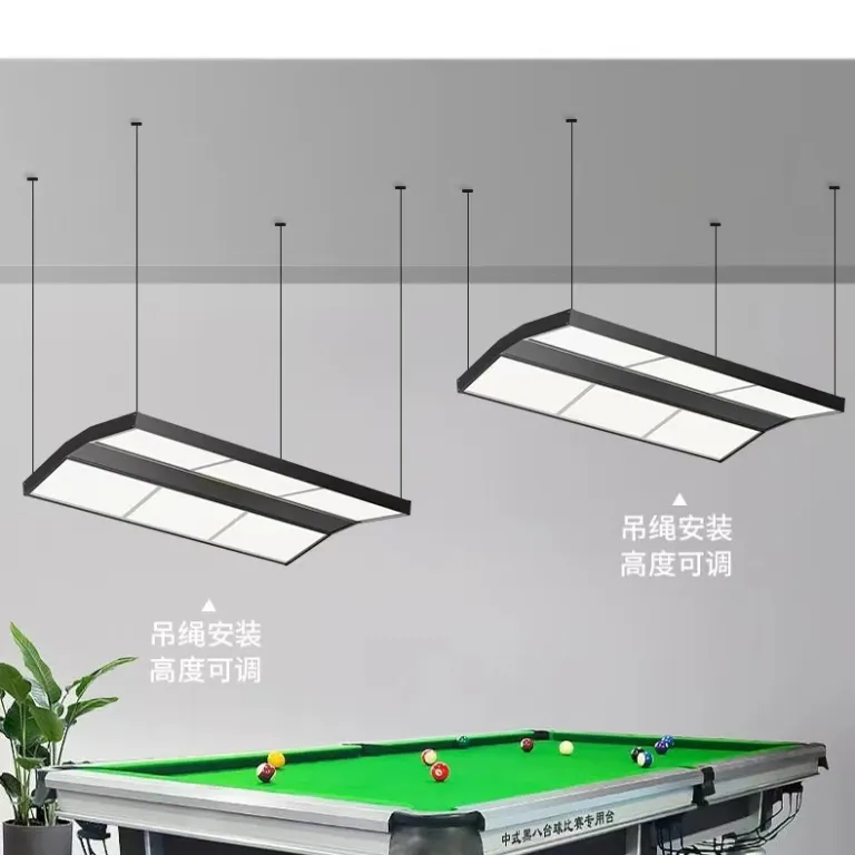 چراغ بیلیارد LED بدون سایه مخصوص میز بیلیارد، اسنوکر و سالن‌های بیلیارد