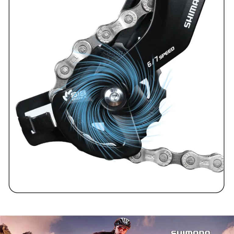 دوشاخه عقب دوچرخه کوهستان اصل شیمانو SHIMANOTY300TX800 6/7/8 سرعته