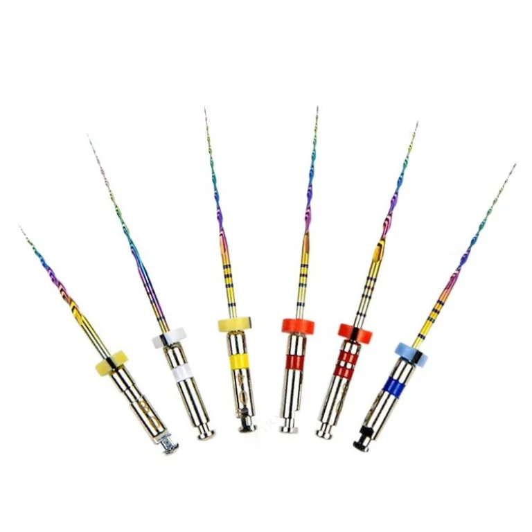 فایل روتاری دندانپزشکی فعال‌شونده با حرارت برای درمان ریشه، بازکننده و گشادکننده کانال DENTAL ROTARY FILES