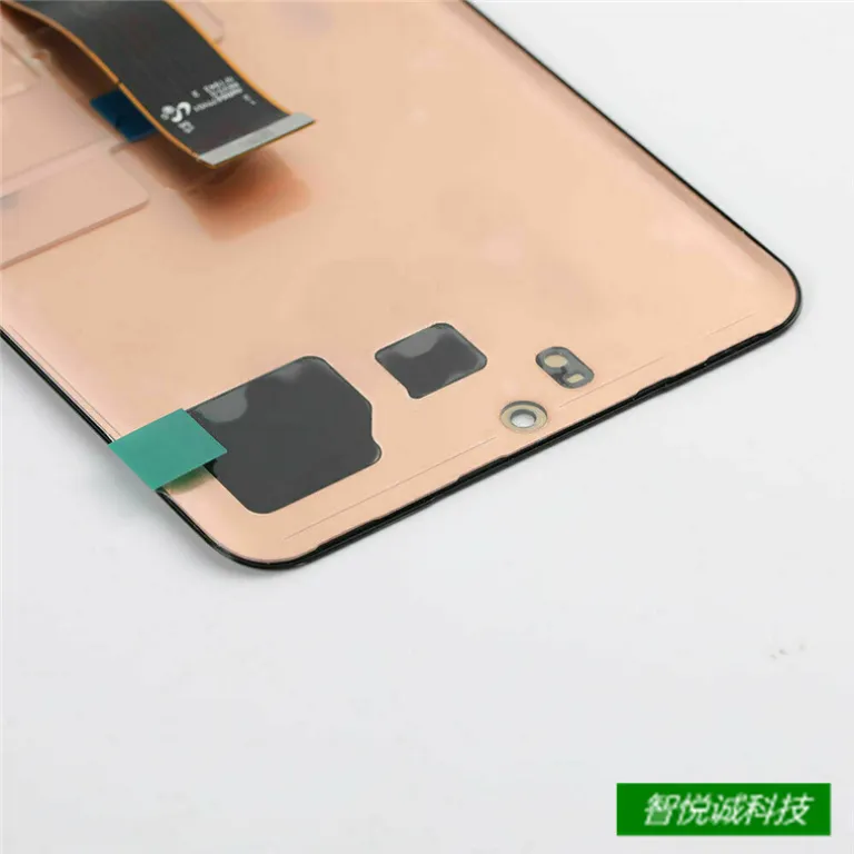 مناسب سامسونگ S20Plus مجموعه صفحه‌نمایش با قاب S20+ خمیده 5G کریستال مایع G985 صفحه‌نمایش اصلی AMOLED