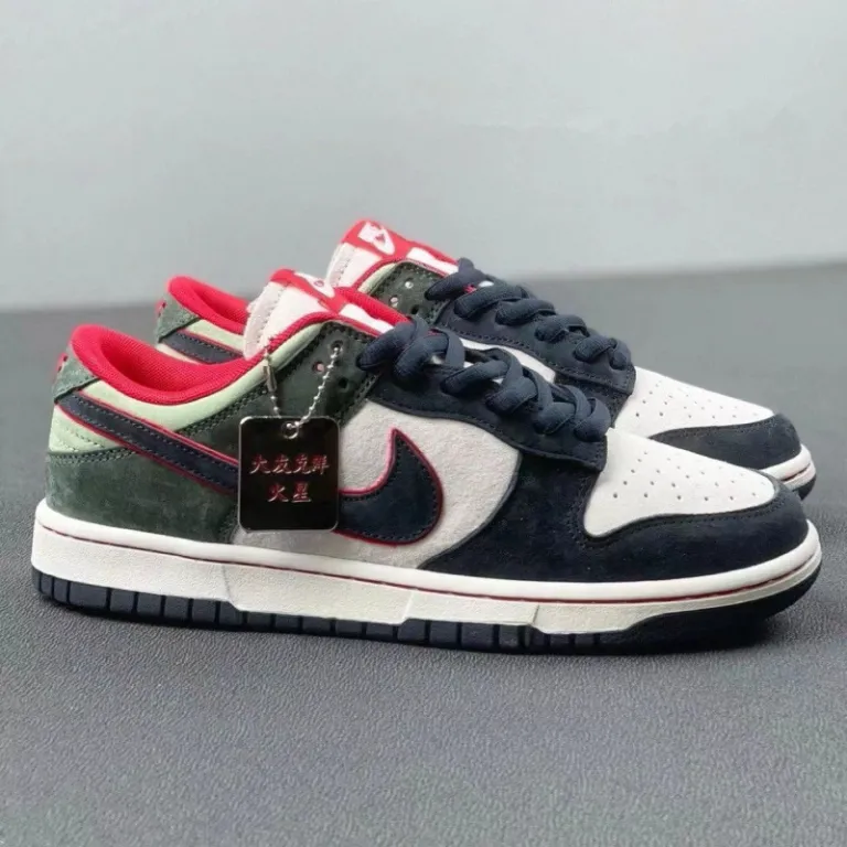 کفش اسکیت‌بورد ساق‌کوتاه سری دایو کاتسوهیرو Dunk Low اورجینال پوتیان، کفش ورزشی مردانه و زنانه، طرح جفت
