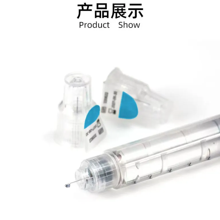 سوزن انسولین 4mm پنج‌سطحی سر صاف بزرگ 5mm قلم تزریق یکبارمصرف سوزن نُوو پزشکی و خانگی