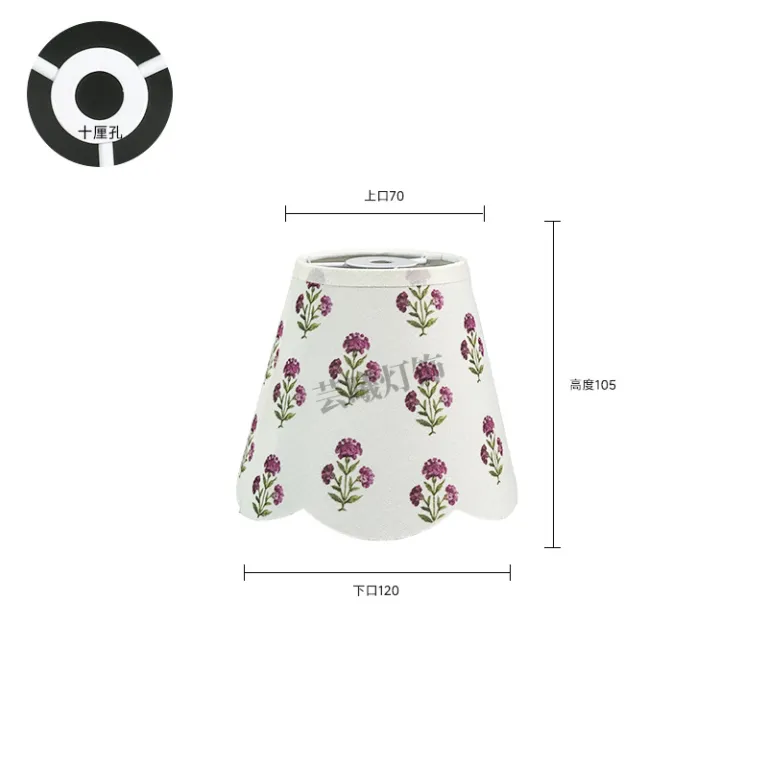 آباژور پارچه‌ای طرح کریسمس مناسب اقامتگاه، هتل، چراغ کنار تخت و دیوارکوب، تزئینات جشن کریسمس و چراغ رومیزی