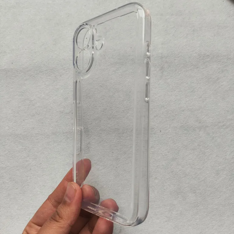 قاب فضایی شفاف نرم ضدضربه جدید اپل 18promax 17 مناسب برای گوشی iPhone16 15