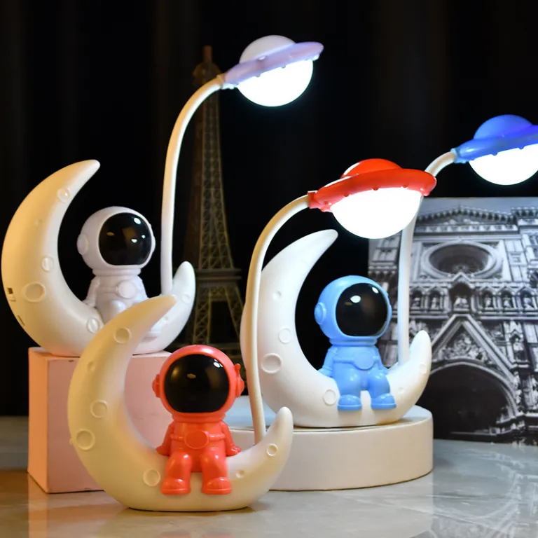 چراغ خواب همبرگری خلاقانه LED شارژی کنار تخت مخصوص کودکان با مدادتراش و محفظه، چراغ رومیزی هدیه