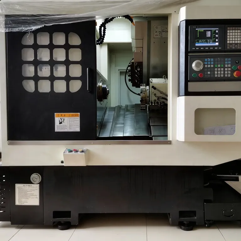 تراش CNC CK6146 ماشین فرز-تراش مرکب با مرغک ثابت تولیدکننده ژونگشان گوانگ‌دونگ مدل پرفروش