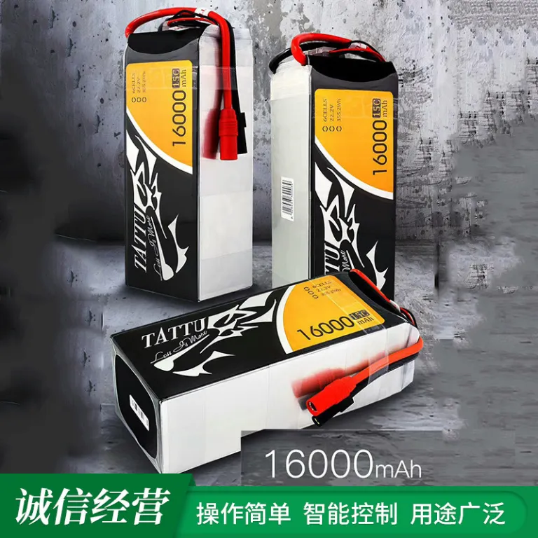 باتری لیتیومی پهپاد TATTU22000mAh قابل شارژ، برند گریس 16000 22.2V