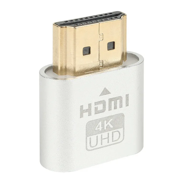 دستگاه مجازی HDMI قفل EDID شبیه‌ساز نمایشگر کارت گرافیک DP فریب‌دهنده پرفروش بین‌المللی برای استودیو و اتصال از راه دور