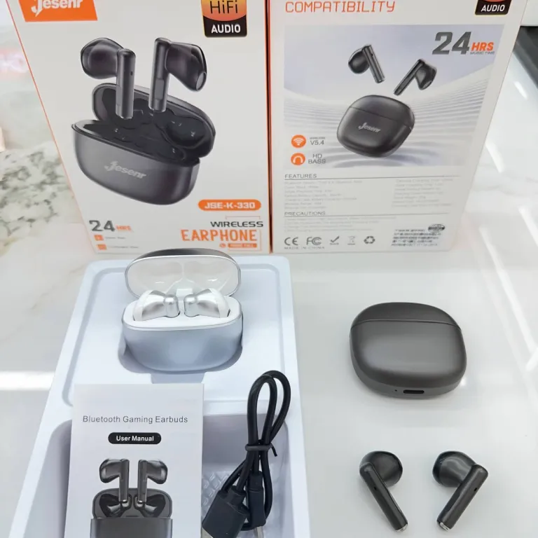 هدفون بلوتوث بی‌سیم JesenrAI با ترجمه هوشمند JSE-K330 مناسب برای اپل، اندروید و TWS هواچیانگ‌بی
