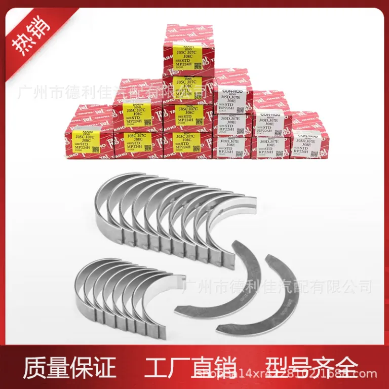 یاتاقان ثابت میل‌لنگ TAIHO M723A استاندارد STD11701-21020 مناسب تویوتا 1NZ2NZ مدل موتور