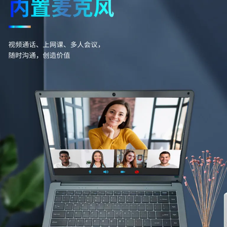 لپ‌تاپ نو 14 اینچی N3350 باریک و سبک قابل حمل برای دانشجویان، اینترنت و کارهای اداری