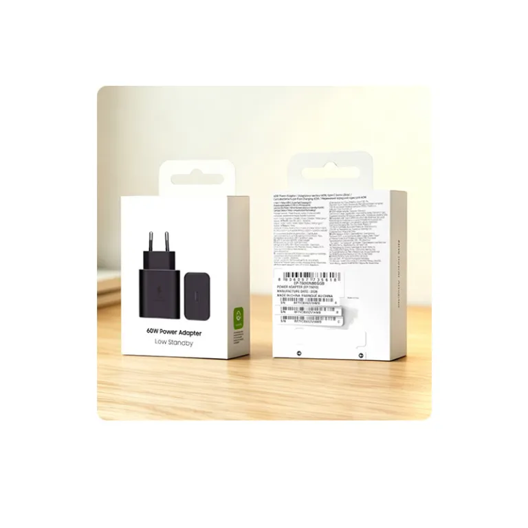 شارژر و کابل PD با جعبه بسته‌بندی تجاری Type-c، طراحی و نمونه‌سازی رایگان، فروش مستقیم کارخانه
