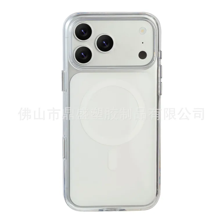 کیف رسمی دوکاره مخصوص اپل 18 طرح جدید قرمز گیلاسی iPhone17PM کیف مگنتی
