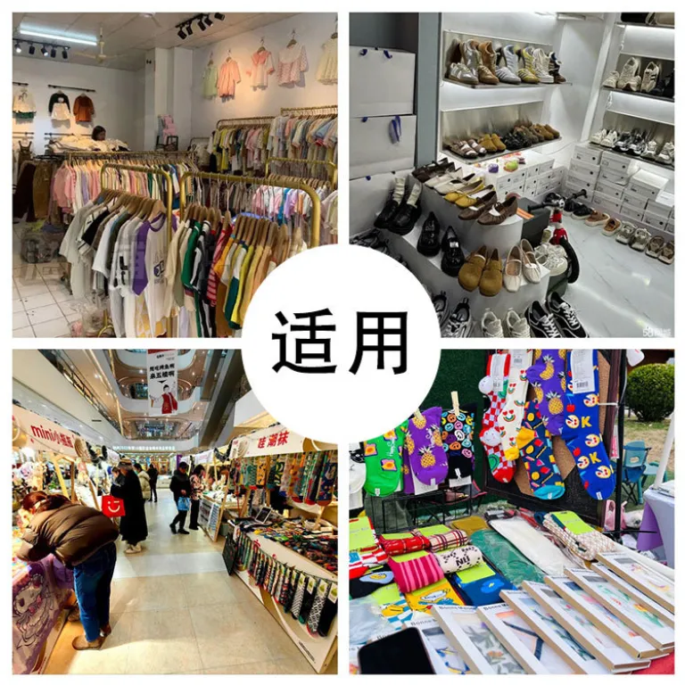 جوراب بچگانه HappySocks طرح کارتونی ساق متوسط مدل هایپی مناسب دختر و پسر برای استفاده بیرون از منزل طرح بامزه عمده و خانوادگی