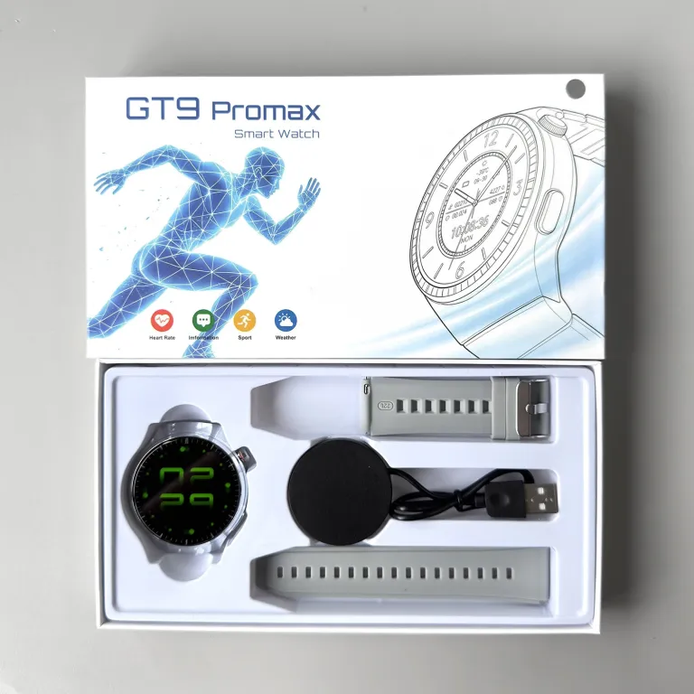 ساعت هوشمند Huaqiangbei Watch4 Pro با صفحه گرد، پشتیبانی از Alipay، NFC، تماس بلوتوثی و چندکاره ورزشی