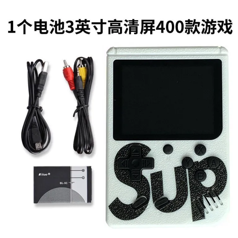 کنسول بازی دستی مینی SUP، بازی‌های کلاسیک دو نفره 400 در یک، مناسب کودکان و نوستالژیک