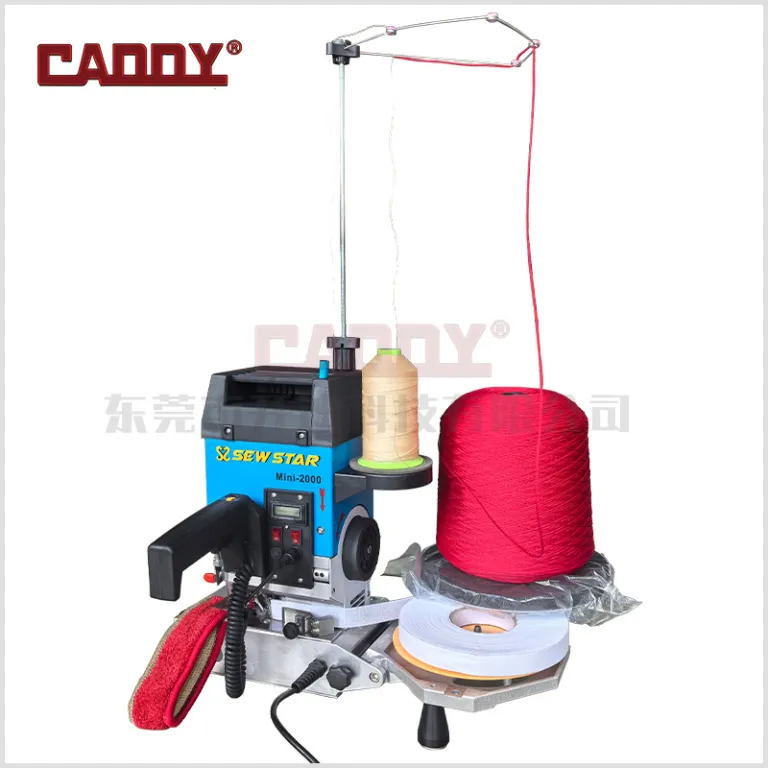 دستگاه پرتابل لبه‌دوزی فرش CADDY با طراحی چرخ‌های متحرک