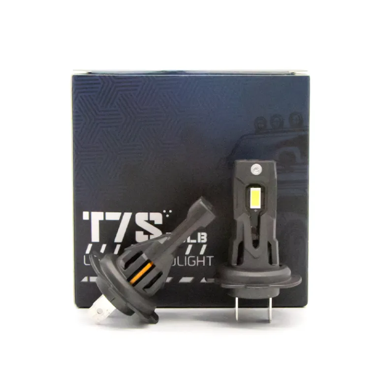 لامپ یکپارچه گرافنی T7S پرفروش صادراتی، نصب بدون آسیب 1:1 چراغ LED خودرو H7 چراغ جلو