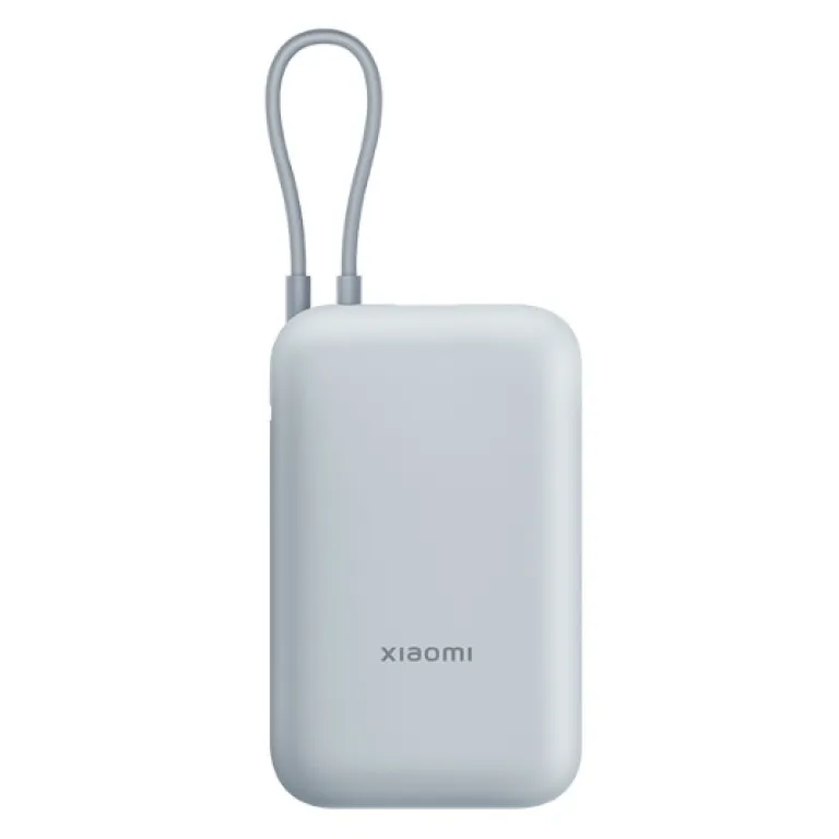 پاوربانک جیبی شیائومی با کابل داخلی 10000mAh مناسب دانش‌آموزان و رفت‌وآمد روزانه، شارژ سریع، هدیه تبلیغاتی سازمانی