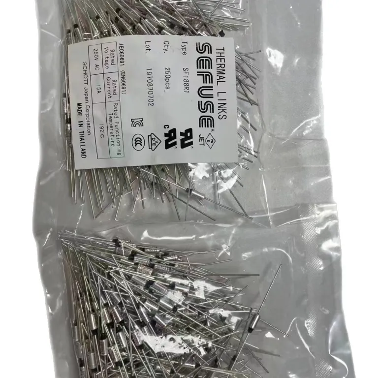 فیوز حرارتی NEC SEFUSE سری SF/R دمای 73 تا 240 درجه سانتی‌گراد اصل