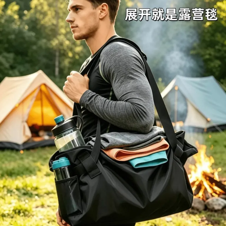 کیف مغناطیسی بطری آب باشگاه با ظرفیت بالا و ضدآب، کیف نگهدارنده قابل حمل برای موبایل و کلید، کیف دوشی آویز، عمده فروشی کارخانه