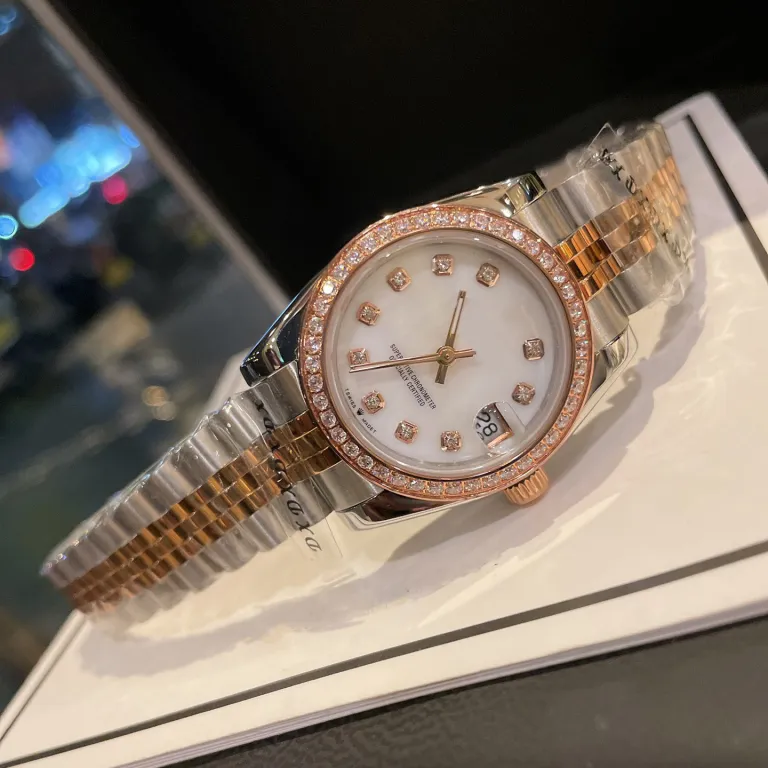 ساعت زنانه رولکس اویستر پرپچوال دیت جاست 31MM کوارتز سوئیسی سری دیت جاست سبز زیتونی