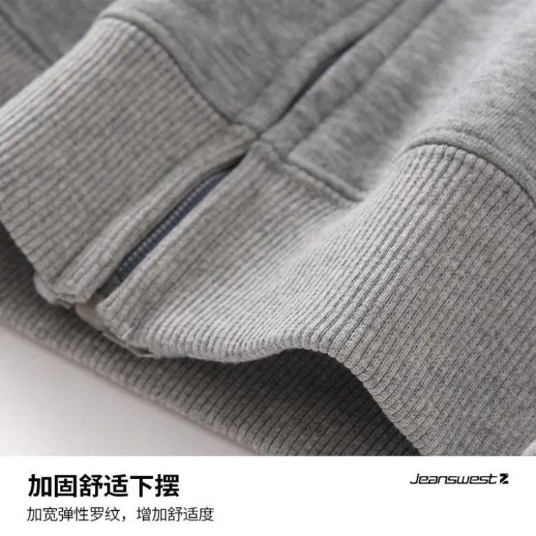 هودی کلاه‌دار آمریکایی برند Jeanswest Z+ مردانه پاییز و زمستان، استایل cleanfit با کیفیت بالا برای نوجوانان