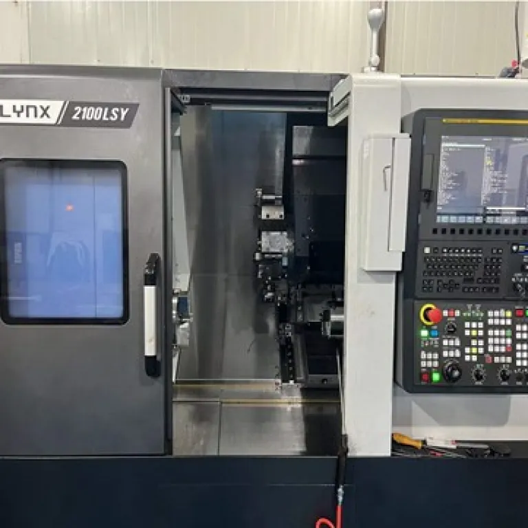 ماشین تراش CNC با سرعت و بهره‌وری بالا DN Solutions (دوosan سابق) LYNX2100YS