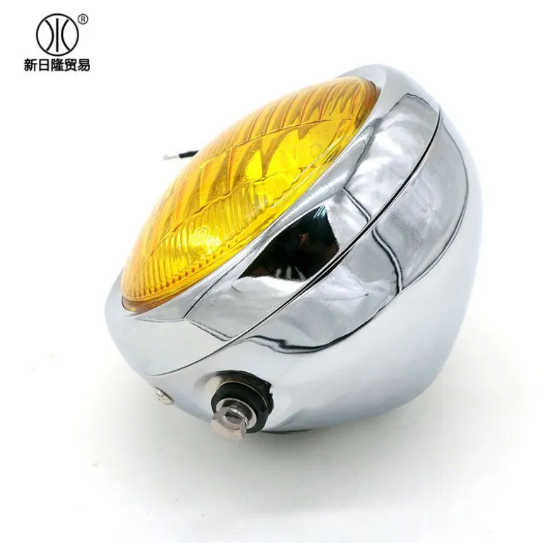 CG125 چراغ جلوی رترو GN125 با بدنه مشکی گرد، عرضه عمده لوازم موتورسیکلت