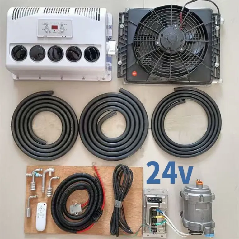 کولر پارکینگی لیانته مخصوص کامیون، لودر و خودروهای سنگین، اینورتر DC برقی 24V کامیون 12V خودرو