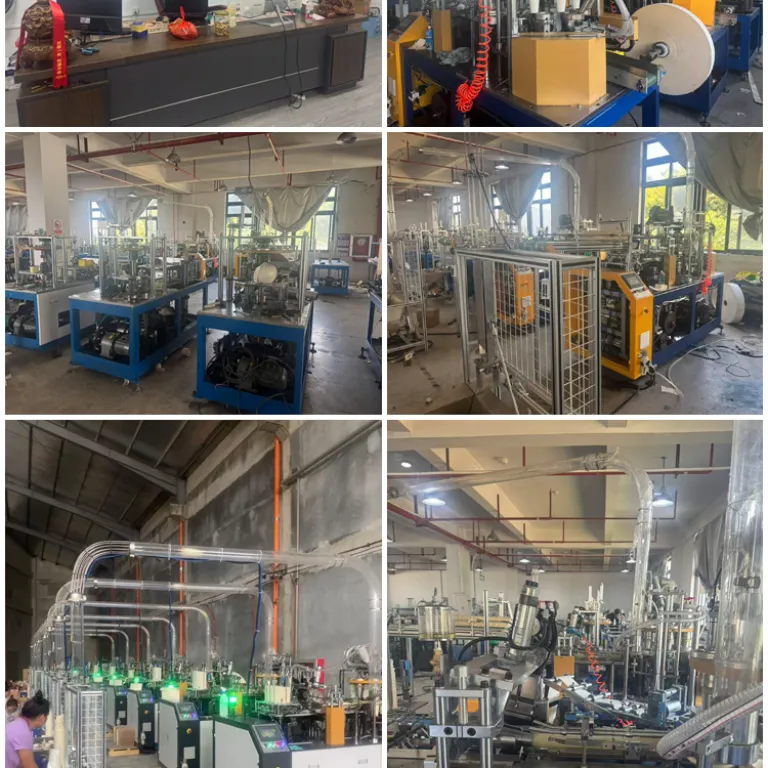 دستگاه تولید لیوان کاغذی یکبار مصرف عرضه کارخانه، دستگاه تمام‌اتوماتیک لیوان کاغذی، دستگاه لیوان شیر سویا و چای شیر